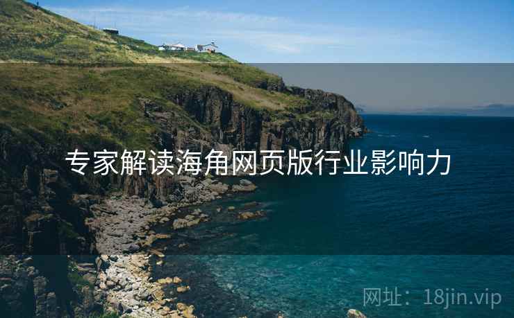 专家解读海角网页版行业影响力