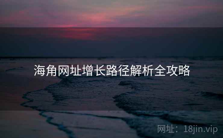 海角网址增长路径解析全攻略