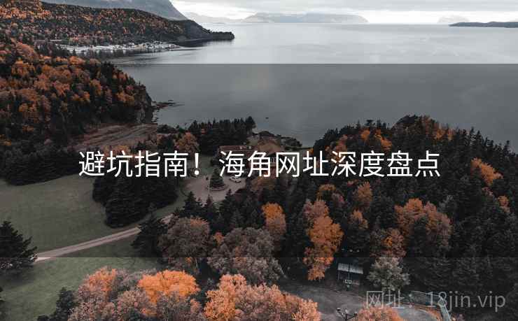 避坑指南！海角网址深度盘点